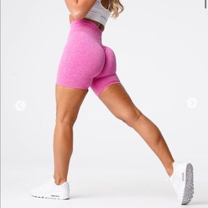 Bubblegum Pink NVGTN Scrunch Shorts
